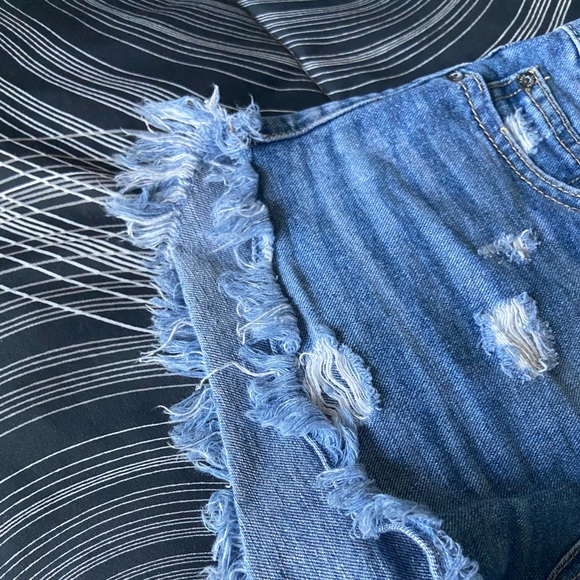 Free People Jean Shorts - Picture 6 of 9
